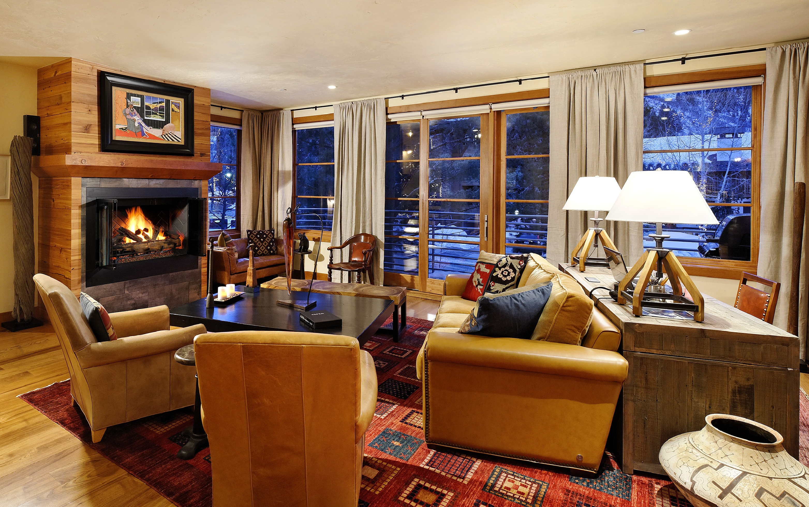 Private Residence in Aspen, Colorado | Designed by Bill Rooney Studio
